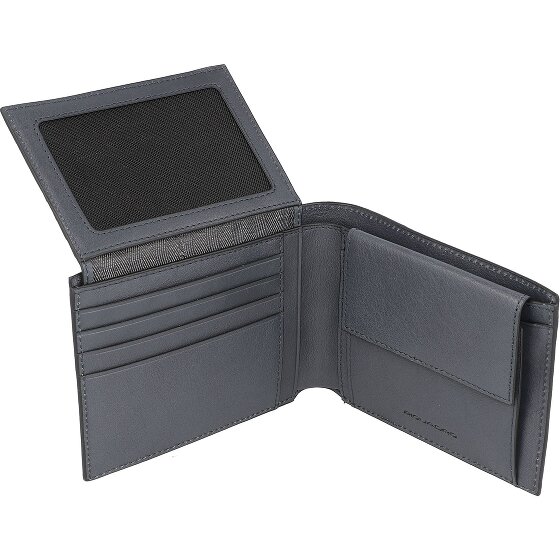 Piquadro Black Square Geldbörse RFID Leder 12,5 cm