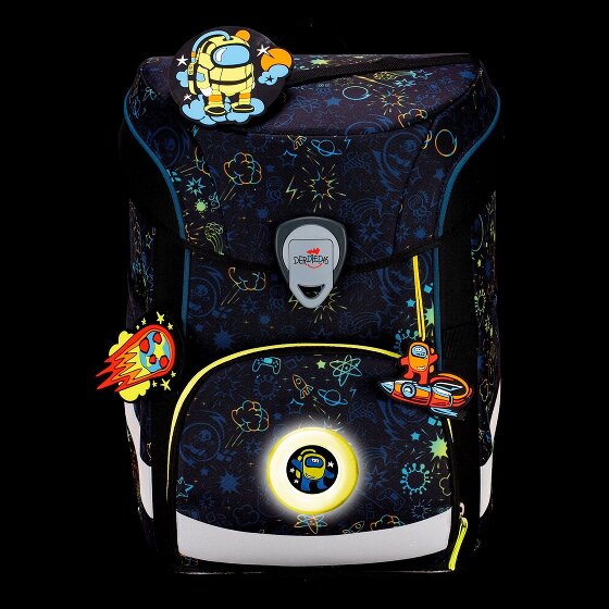 DerDieDas ErgoFlex Easy LED Schulranzen-Set 5-teilig