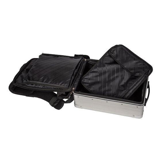 Aleon Hybrid Business-Rucksack Aluminium 39 cm Laptopfach