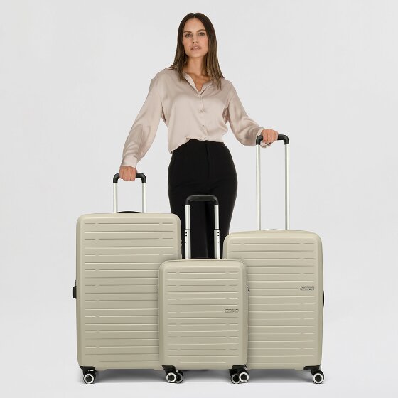 American Tourister Aerojoy 4 Rollen Kofferset 3-teilig mit Dehnfalte