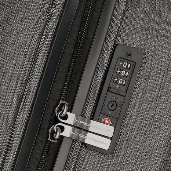 Polestream Moonrock 4 Rollen Trolley L 78 cm mit Dehnfalte
