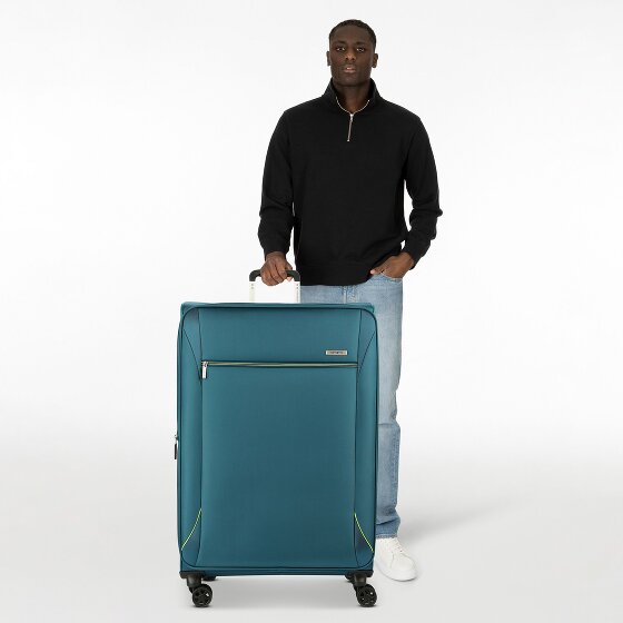Samsonite Base Breeze 4 Rollen Trolley 81 cm mit Dehnfalte