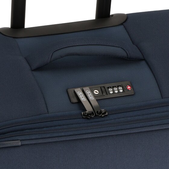 Jump Monthélys 4 Rollen Trolley 78 cm mit Dehnfalte