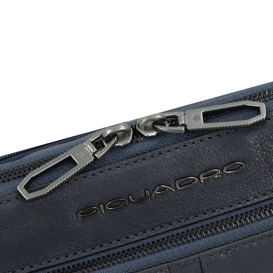 Piquadro Wollem Gürteltasche RFID Schutz Leder 27 cm