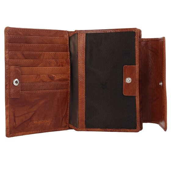 mano Donna Aurona Geldbörse RFID Leder 14 cm