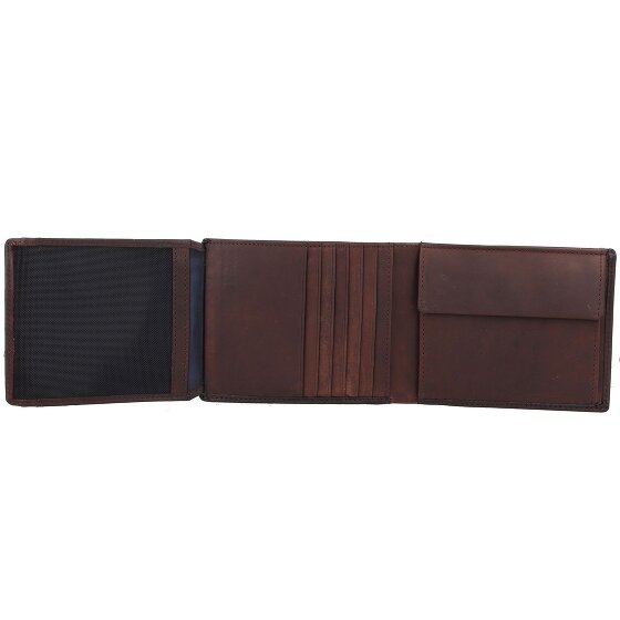 Maître Birkheim Gandolf Geldbörse RFID Schutz Leder 12.5 cm