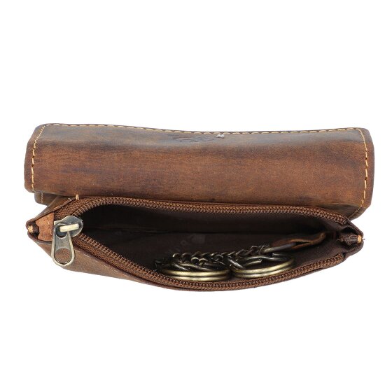 Greenburry Vintage Schlüsseletui Leder 12 cm
