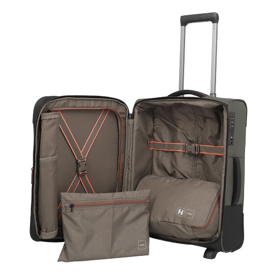 Travelite Crosslite 5.0 2 Rollen Kabinentrolley 54 cm