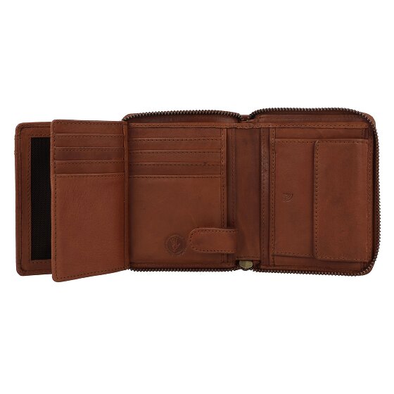 Greenburry Colombiana Geldbörse RFID Schutz Leder 10.5 cm