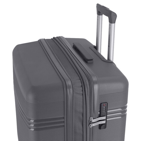 Gabol Saori 4 Rollen Trolley M 66 cm mit Dehnfalte