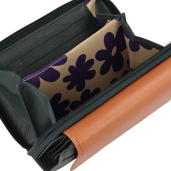 Greenburry Nappa Geldbörse RFID Schutz Leder 14 cm