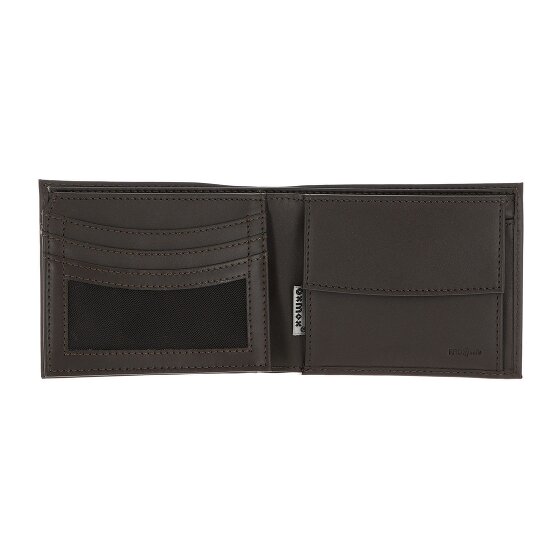 oxmox Leather Geldbörse RFID Schutz Leder 12 cm