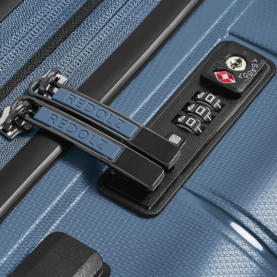 Redolz Essentials 11 4 Rollen Kofferset 3-teilig mit Dehnfalte