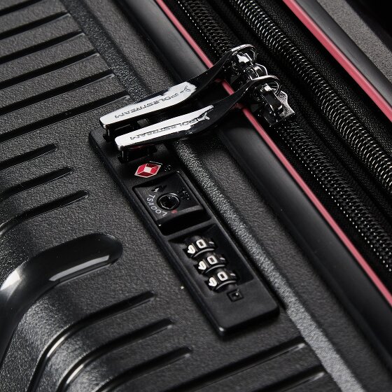 Polestream Paris 4 Rollen Kofferset 3-teilig mit Dehnfalte