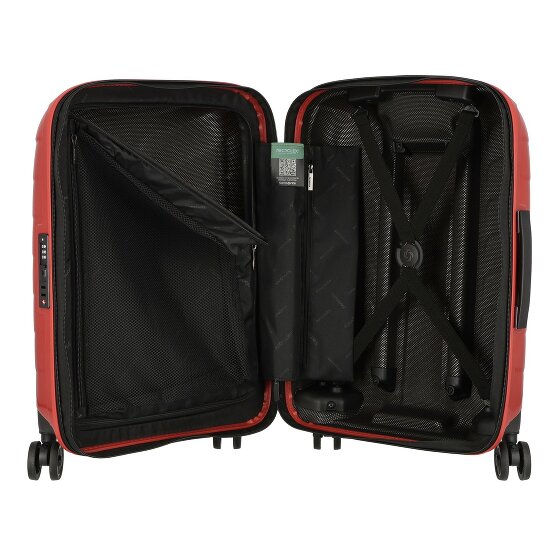 Samsonite Attrix 4 Rollen Kabinentrolley 55 cm mit Dehnfalte