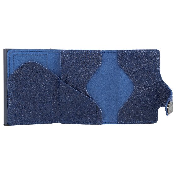 Tru Virtu Click & Slide Kreditkartenetui Geldbörse RFID Leder 6,5 cm