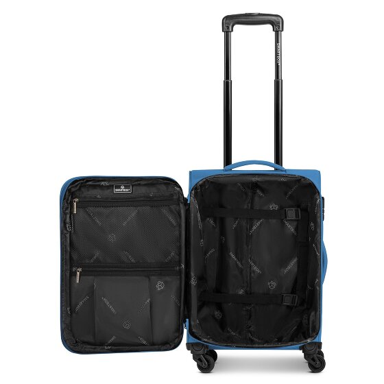 Smartbox Edition 04 4 Rollen Kabinentrolley 55 cm mit Dehnfalte