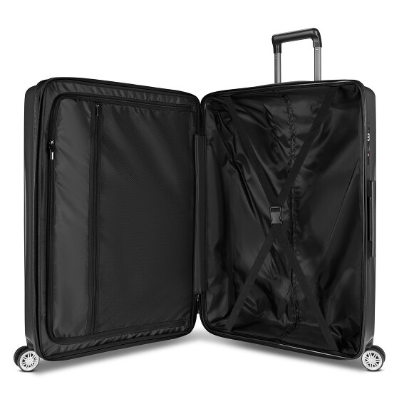 Bric's Cervia 2.0 4 Rollen Trolley L 77 cm mit Dehnfalte