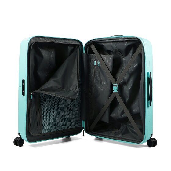 American Tourister Dashpop 4 Rollen Trolley 67 cm mit Dehnfalte