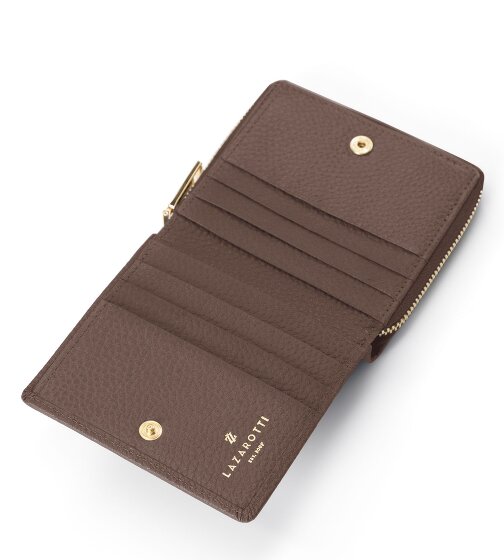 Lazarotti Bologna Leather Medium Zip-Around Geldbörse Leder 10 cm