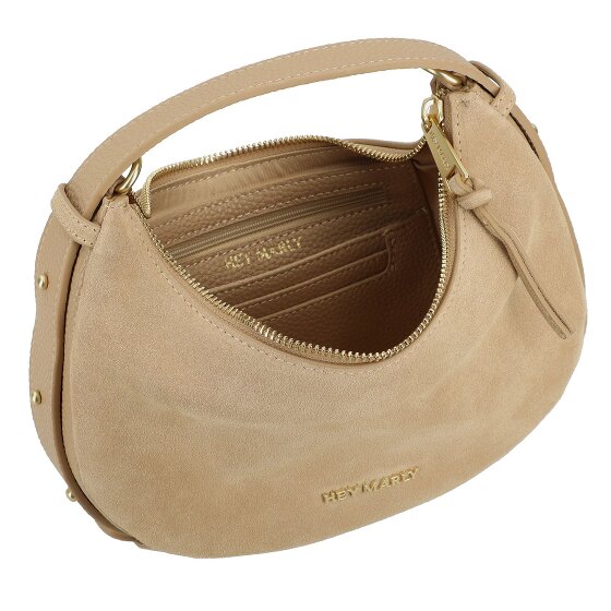 Hey Marly Lifetime Sister Suede Schultertasche Leder 25 cm