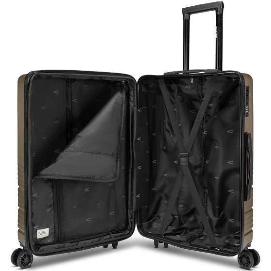 camel active Hanoi 4 Rollen Trolley M 65 cm mit Dehnfalte