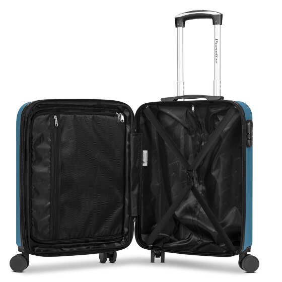Check.In Paradise 2.0 4 Rollen Kabinentrolley S 55 cm mit Dehnfalte