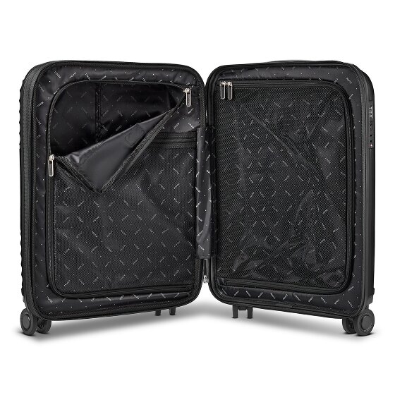 Redolz Essentials 01 4 Rollen Kabinentrolley 53 cm mit Dehnfalte