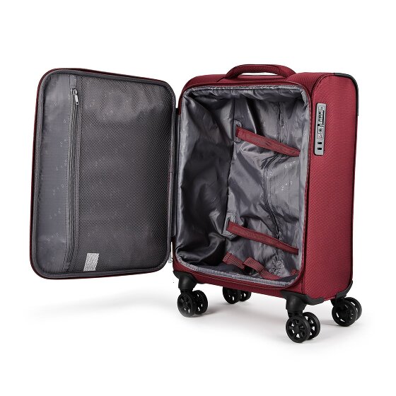 d&n Travel Line 9804 4 Rollen Kabinentrolley S 55 cm