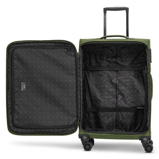 Redolz Essentials 12 MEDIUM 4-Rollen Trolley 67 cm mit Dehnfalte