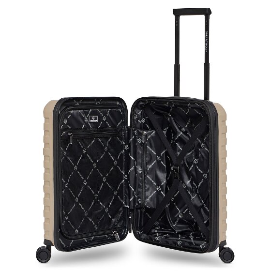 Smartbox Edition 01 4 Rollen Kabinentrolley 55 cm mit Dehnfalte