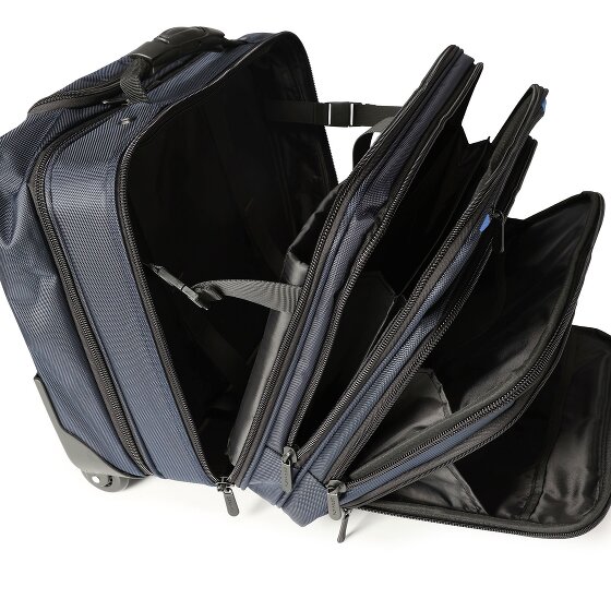 Dermata 2-Rollen Businesstrolley 42  cm Laptopfach