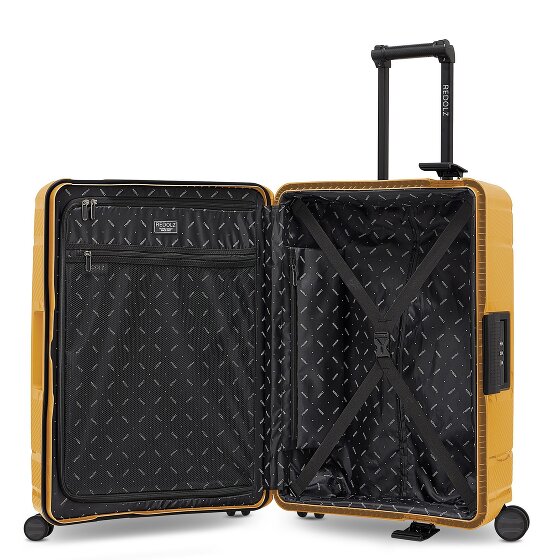 Redolz Essentials 15 4-Rollen Trolley 65 cm mit Dreipunkt-Verschluss