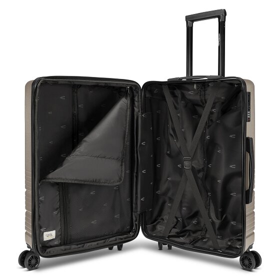 camel active Hanoi 4 Rollen Kofferset 3-teilig mit Dehnfalte