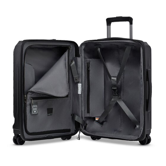 Stratic Phoenix 4 Rollen Kabinentrolley S 55 cm mit Dehnfalte