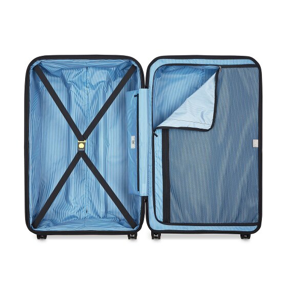 Delsey Paris Lutece Se 4 Rollen Trolley 68 cm mit Dehnfalte