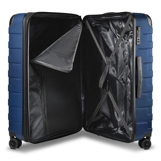 Tonino Lamborghini Milano 4 Rollen Trolley L 72 cm mit Dehnfalte