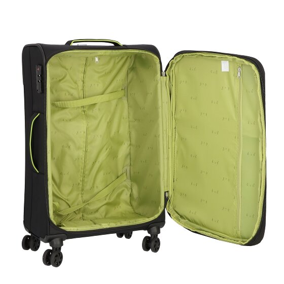 d&n Travel Line 6704 4-Rollen Trolley 65 cm