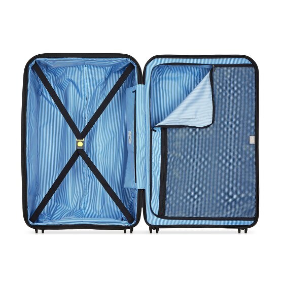 Delsey Paris Lutece Se 4 Rollen Trolley 79 cm mit Dehnfalte