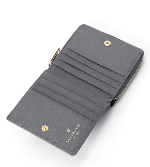 Lazarotti Bologna Leather Medium Zip-Around Geldbörse Leder 10 cm