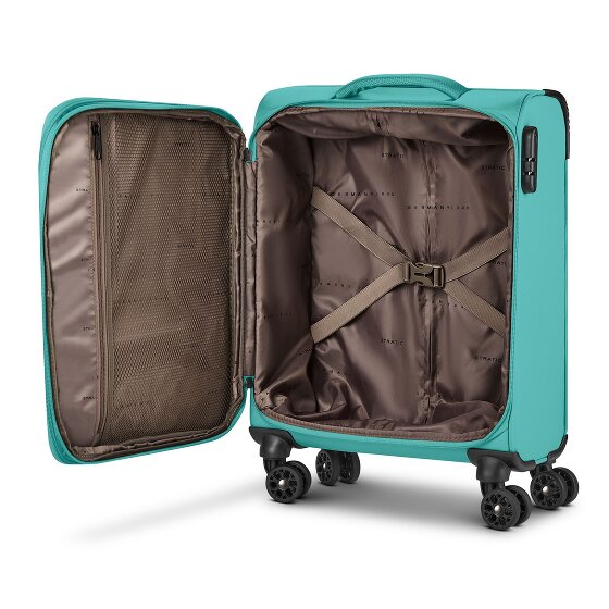 Stratic taska 4 Rollen Kabinentrolley S 55 cm mit Dehnfalte