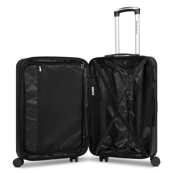 Check.In Paradise 2.0 4 Rollen Kofferset 3-teilig mit Dehnfalte