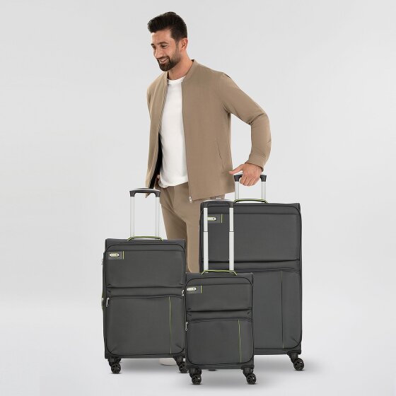 d&n Travel Line 6704 4 Rollen Kofferset 3-teilig