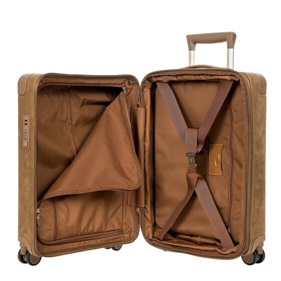 Bric's Life 4 Rollen Kabinentrolley S 55 cm mit Dehnfalte