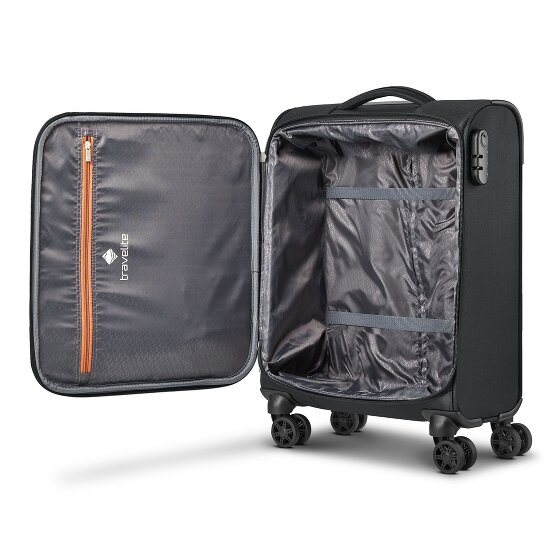 Travelite Priego 4 Rollen Kabinentrolley S 55 cm