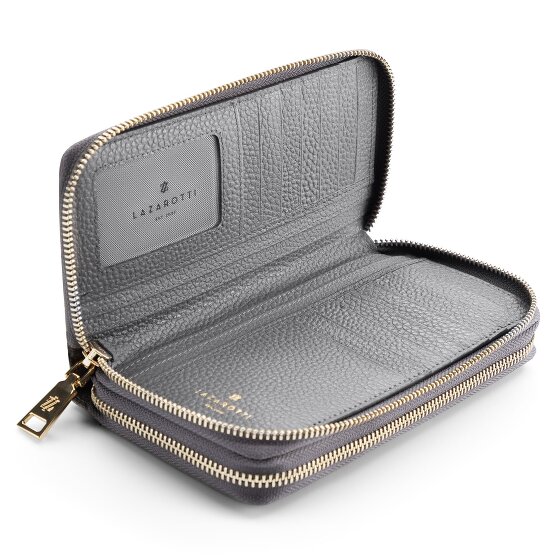 Lazarotti Bologna Leather Geldbörse RFID Schutz Leder 20 cm