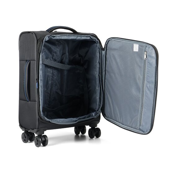 Benzi 5825 4 Rollen Kabinentrolley 55 cm mit Dehnfalte