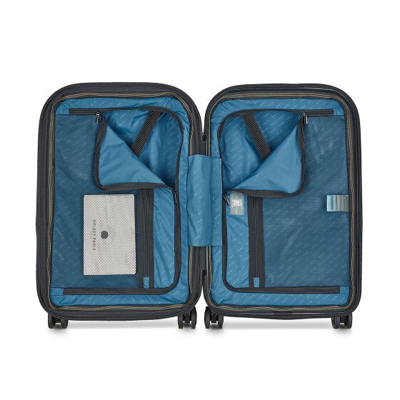 Delsey Paris Helium Ultimate 4 Rollen Kabinentrolley 55 cm mit Dehnfalte