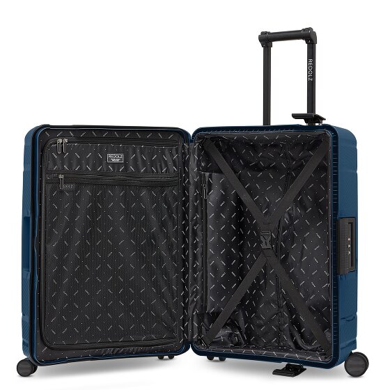 Redolz Essentials 15 4-Rollen Trolley 65 cm mit Dreipunkt-Verschluss