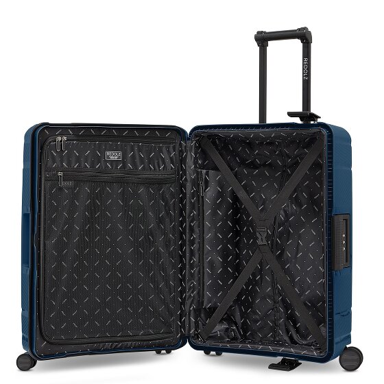 Redolz Essentials 15 4-Rollen Trolley 65 cm mit Dreipunkt-Verschluss